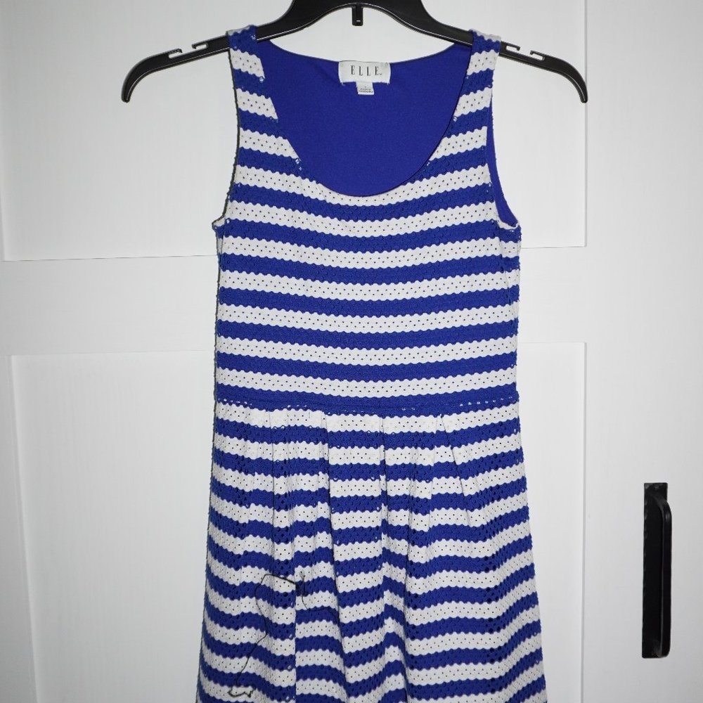 Elle, Striped Sun Dress, Size Small
